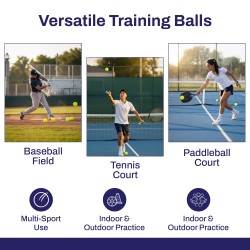 Selybay Plastic Baseballs & Softballs 12 Pack